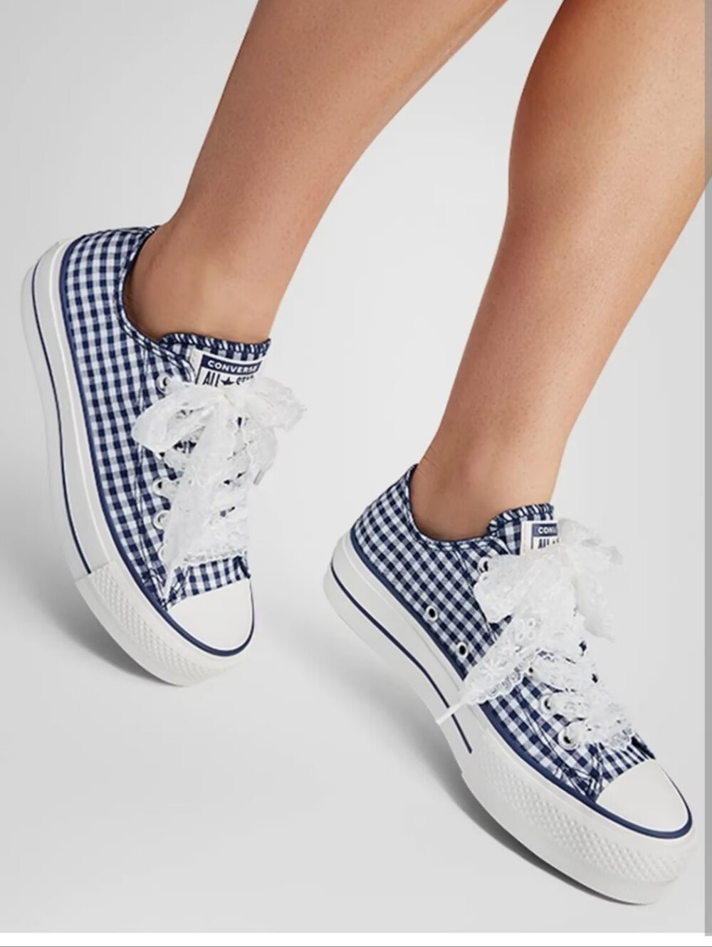Converse Chuck Taylor All Star Gingham Platform Sneaker - Women's